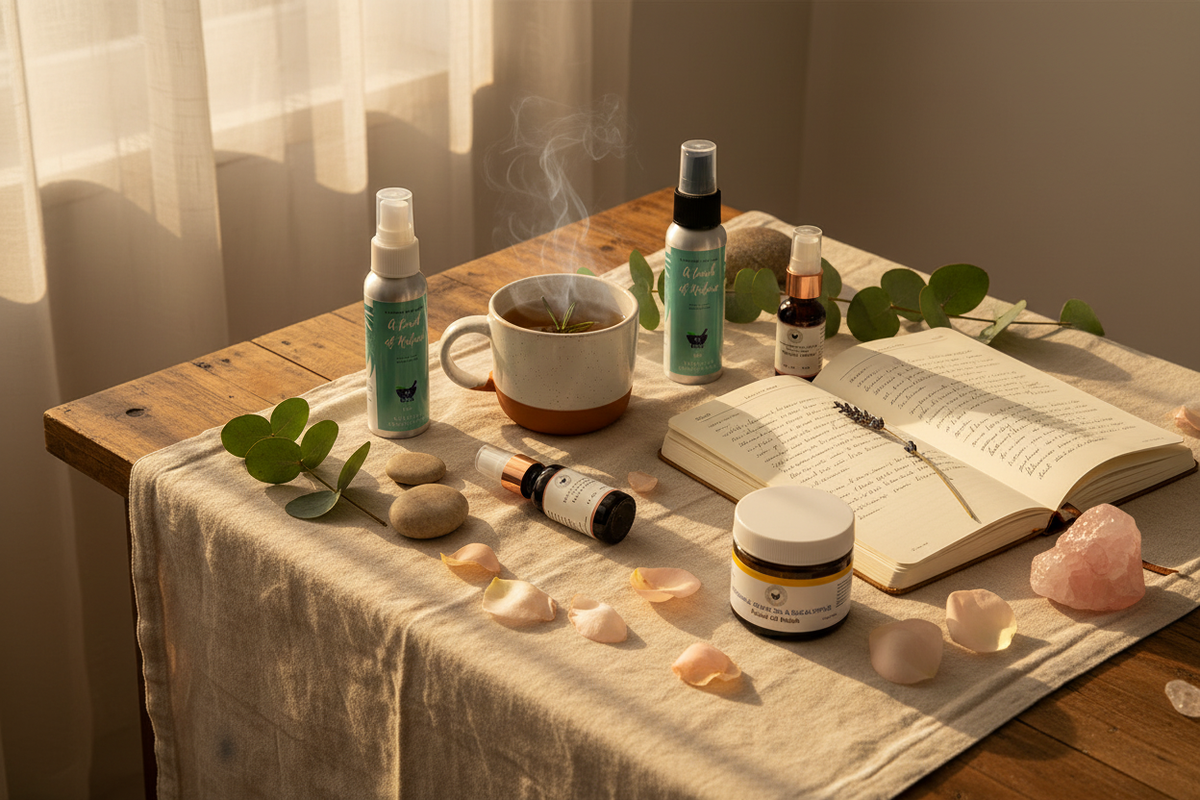 IV Natural Skincare - Flat Lay Ritual
