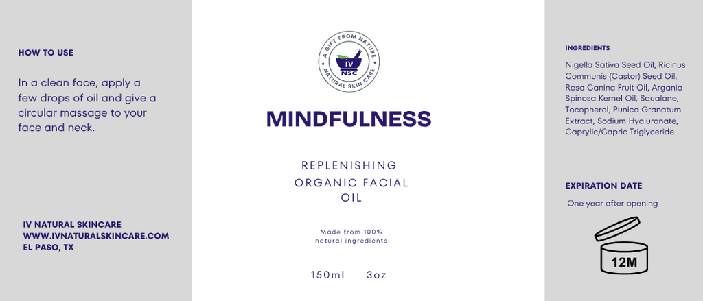 Mindfulness — Replenishing Organic Facial Oil