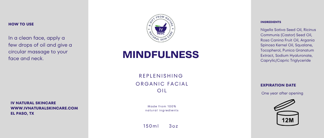 Mindfulness — Replenishing Organic Facial Oil