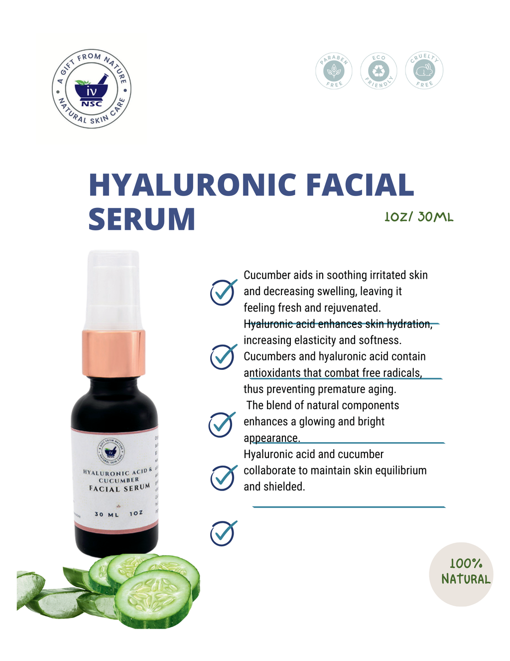 Hyaluronic Facial Serum