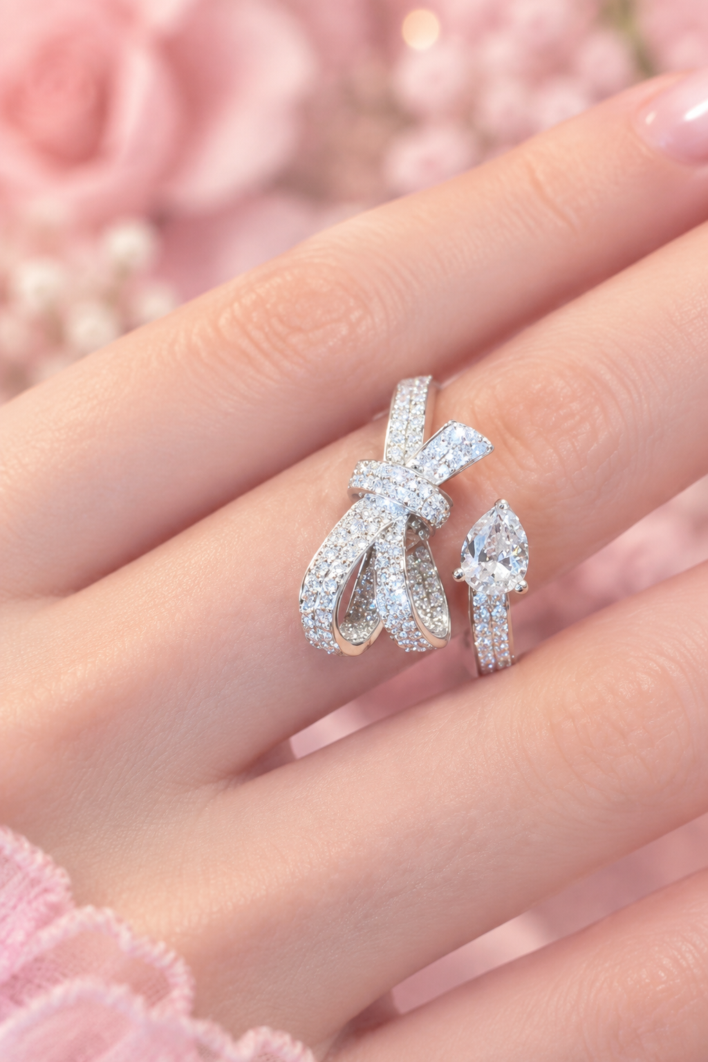 Bow Ring - Romantic Style