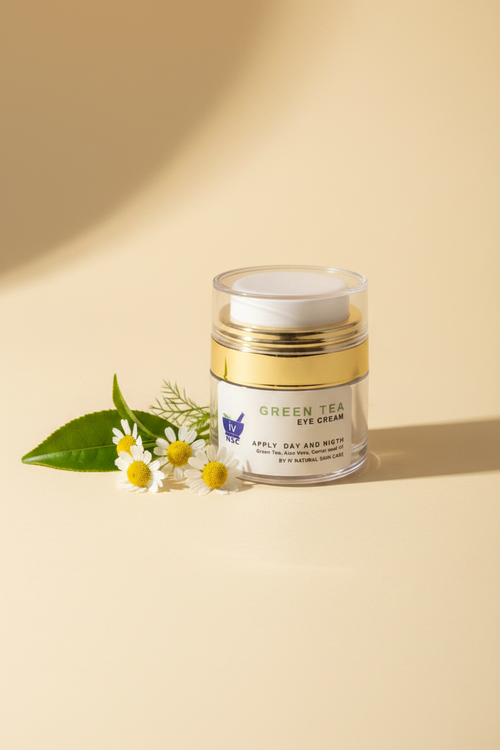 Green Tea Eye Cream Enhanced Product Photo
